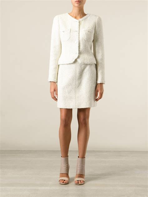 le tweed chanel|chanel tweed suit women.